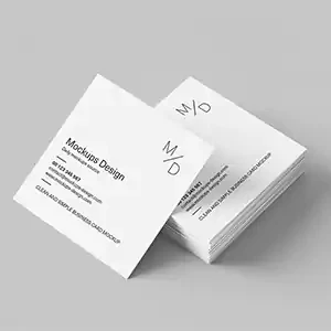Quick Classic Square Visiting Cards