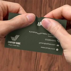 Glossy Non Tearable Visiting Cards