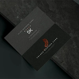 Matte Texture  Visiting Cards