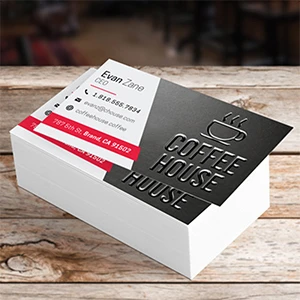 Velvet Spot UV Visiting Cards