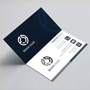 Quick Classic Folded Visiting Cards