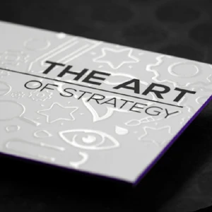 Matte Spot UV Visiting Cards