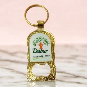 Golden Metal Digital Keychain & Opener(GMDOKP105)