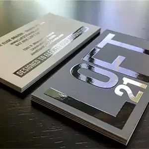 Quick Spot UV Visiting Cards
