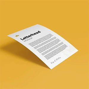 Premium Deo Letterheads