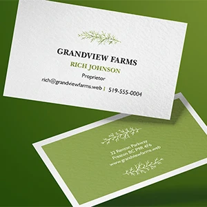 Heavy Matte Texture Visiting Cards
