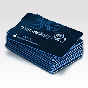 PVC Silver Fusing Visiting Cards