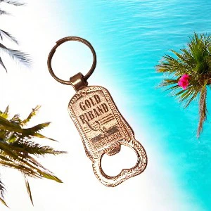Golden Metal Keychain & Opener(GMDKP101)