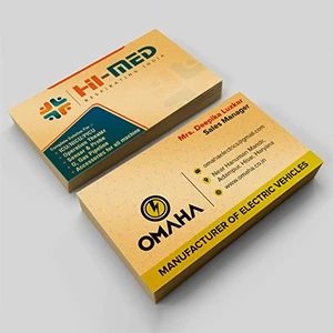 Gold Metalic Visiting Cards