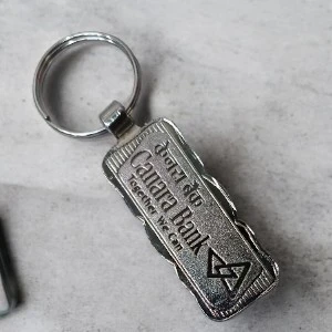 Nickle Opener & Chrome Keychain(NOCKP107)