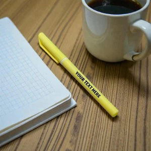 Customized Corporate Plastic Pens Printing in India | RENKPP25002