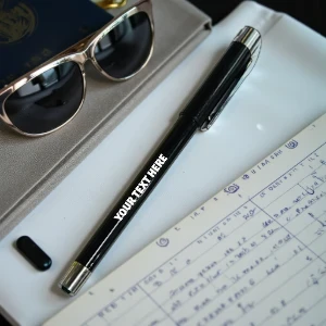 Customized Corporate Plastic Pens Printing in India | RENKPP25055_57